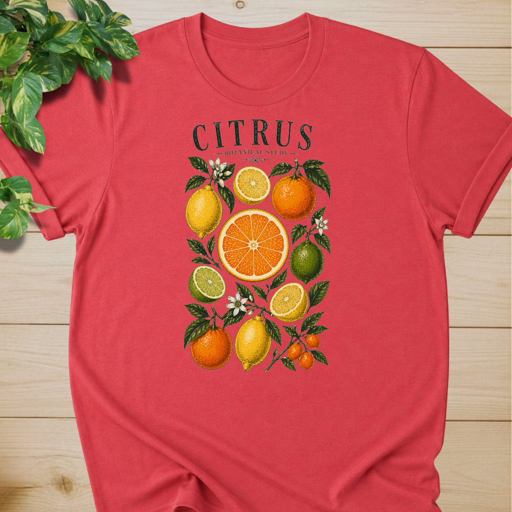 Citrus Botanical Study T-shirt