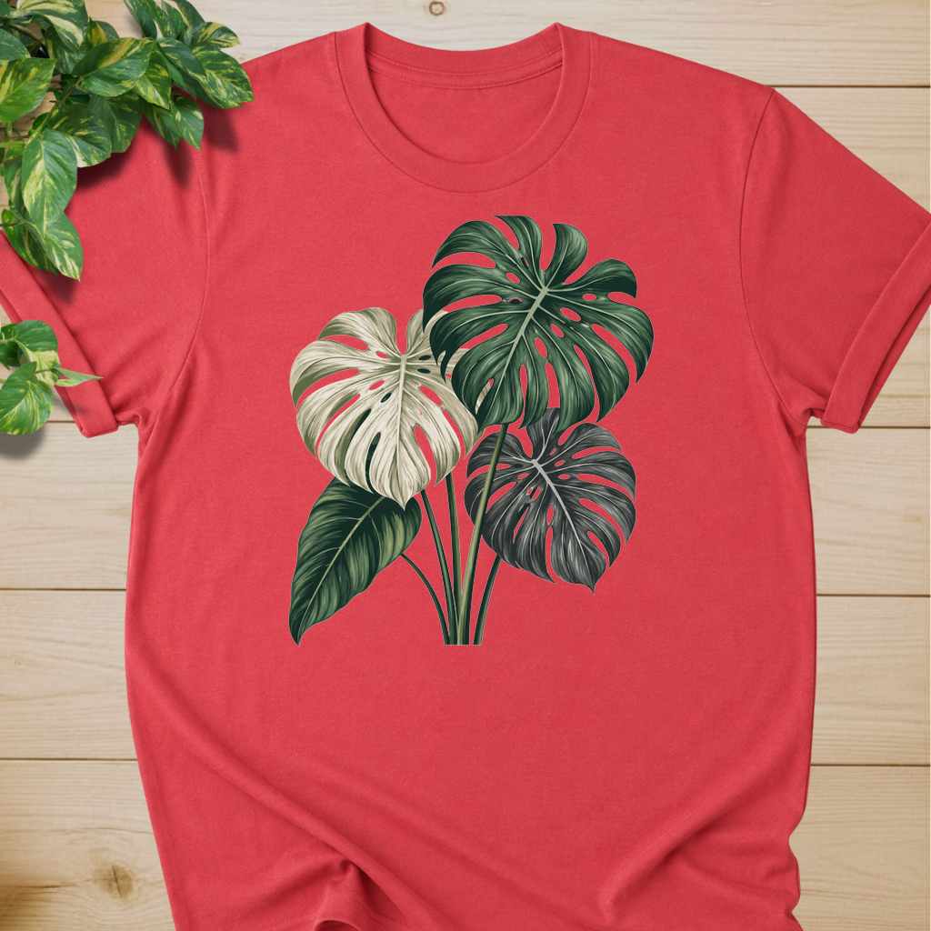 Monstera Leaf Botanical #2 T-shirt