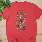 Mushroom Botanical Illustration #3 T-shirt