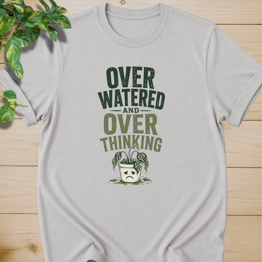 Overwatered And Overthinking T-shirt