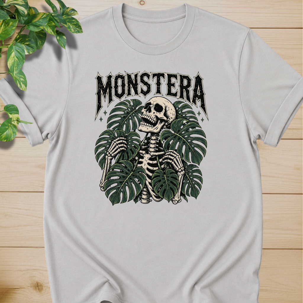 Monstera Skeleton T-shirt