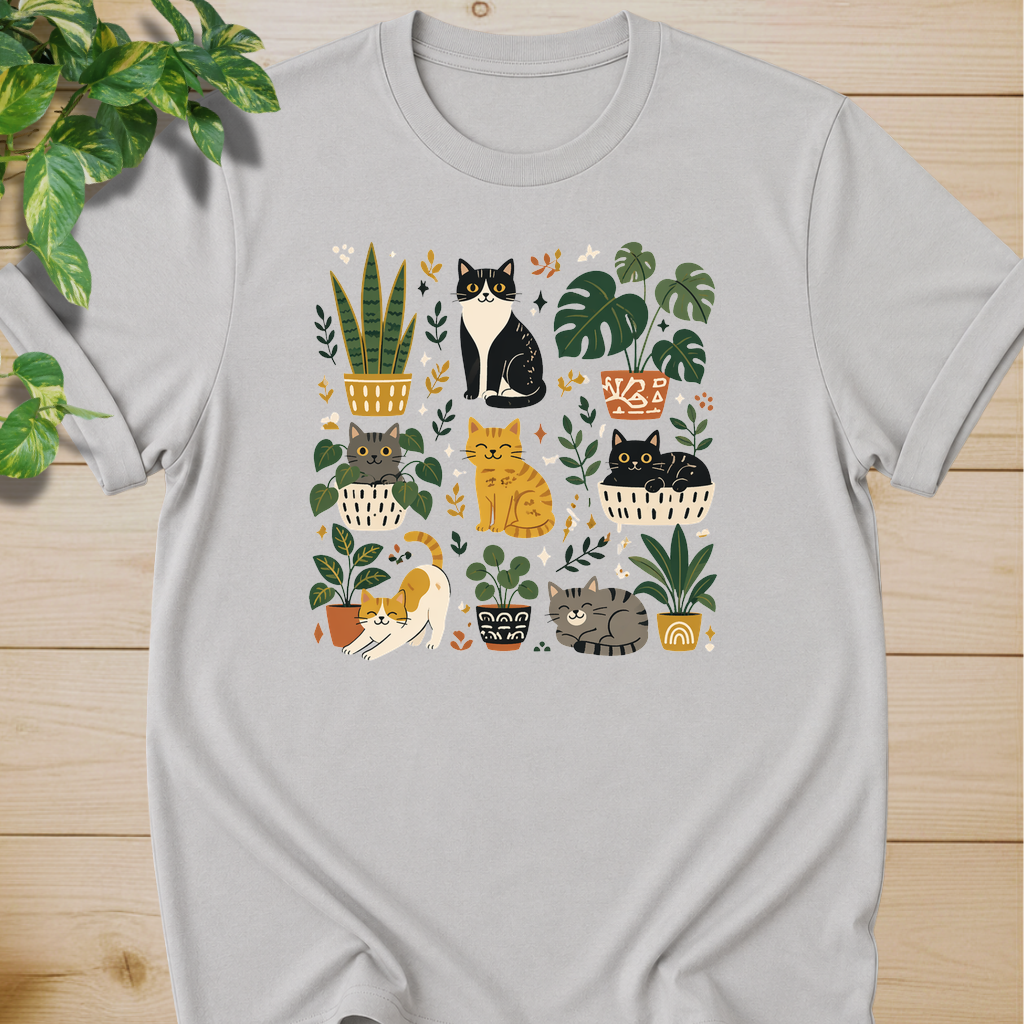 Cats & Houseplants #2 T-shirt