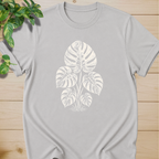Linocut Monstera T-shirt