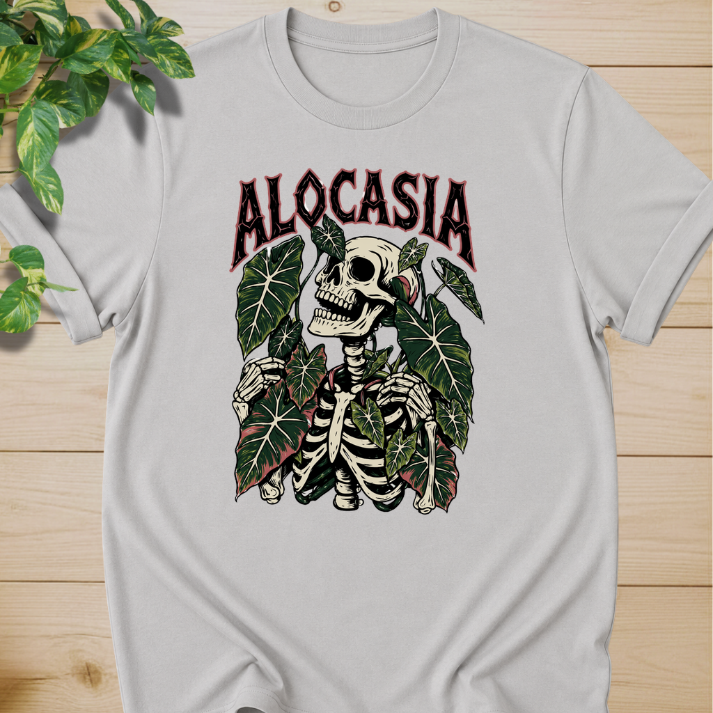 Alocasia Gothic Skeleton T-Shirt