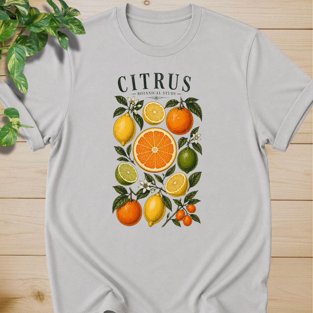 Citrus Botanical Study T-shirt