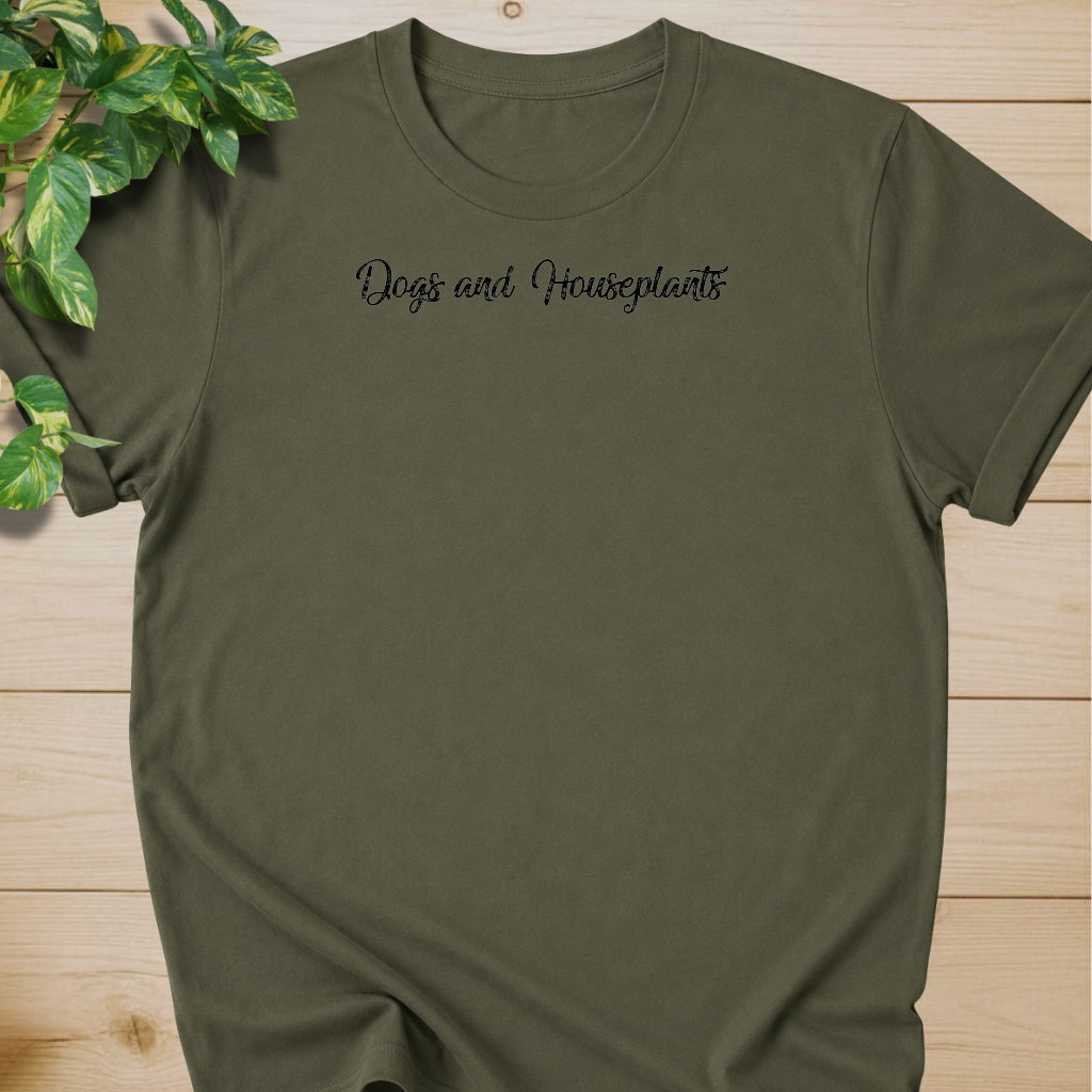 Dogs and Houseplants T-shirt