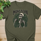 Monstera Skeleton T-shirt