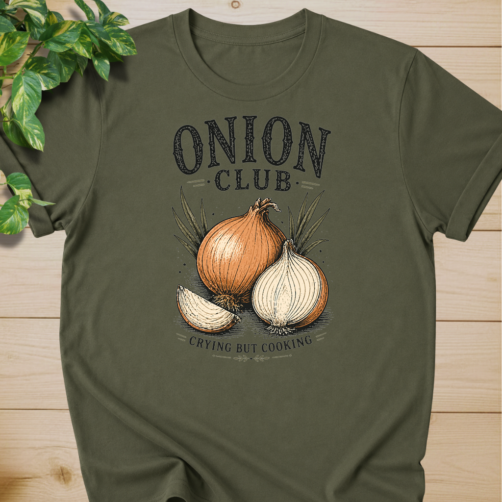 Onion Club – Crying But Cooking T-shirt