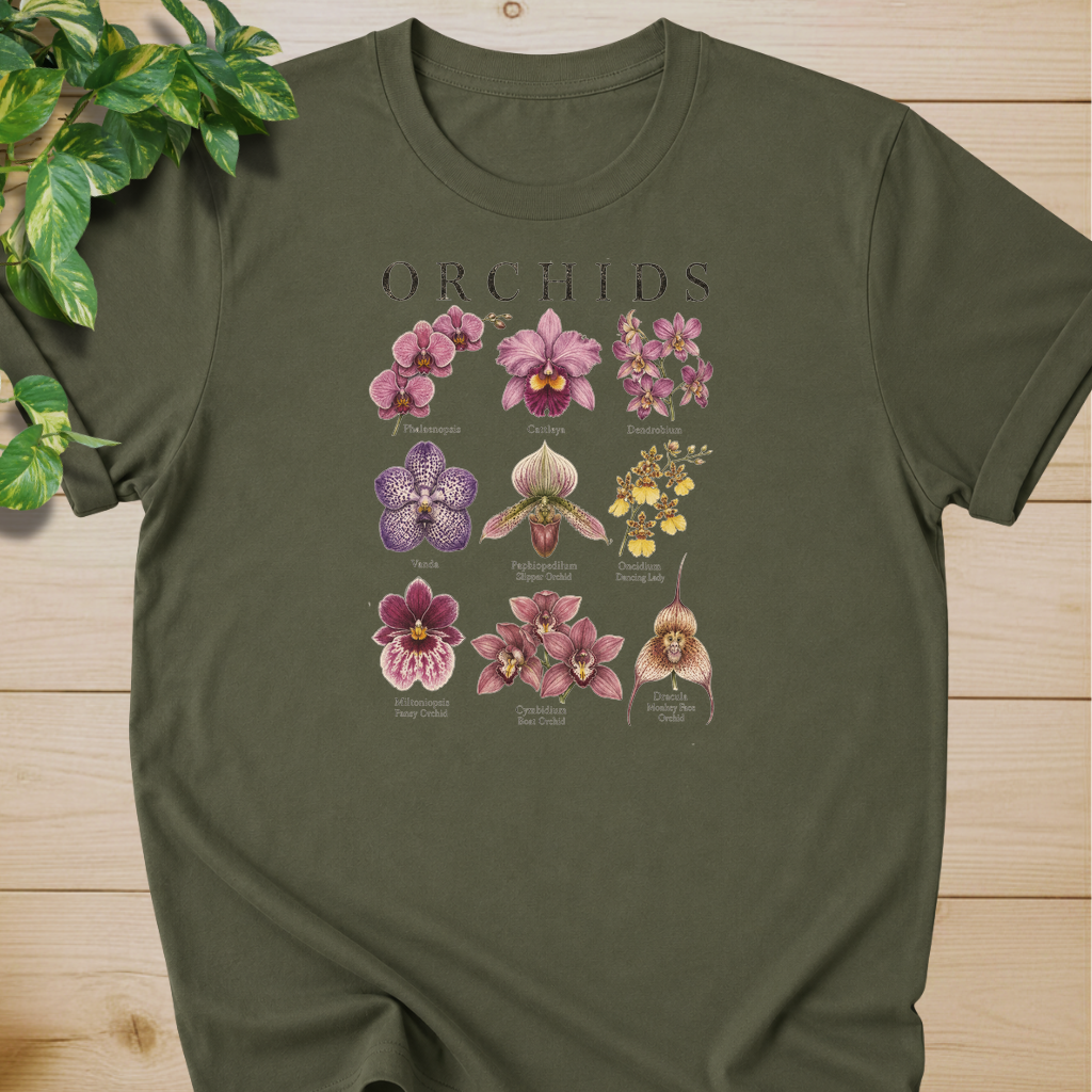 Orchids Type T-shirt