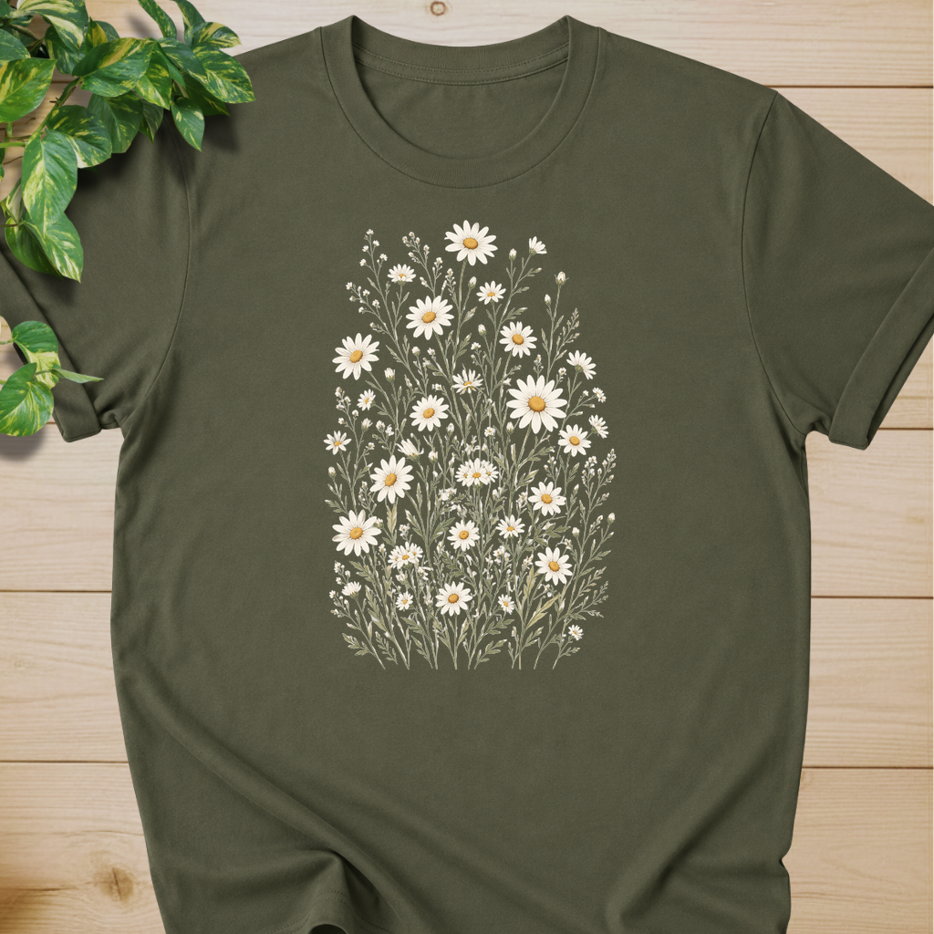 Wild Daisy Meadow #2 T-shirt