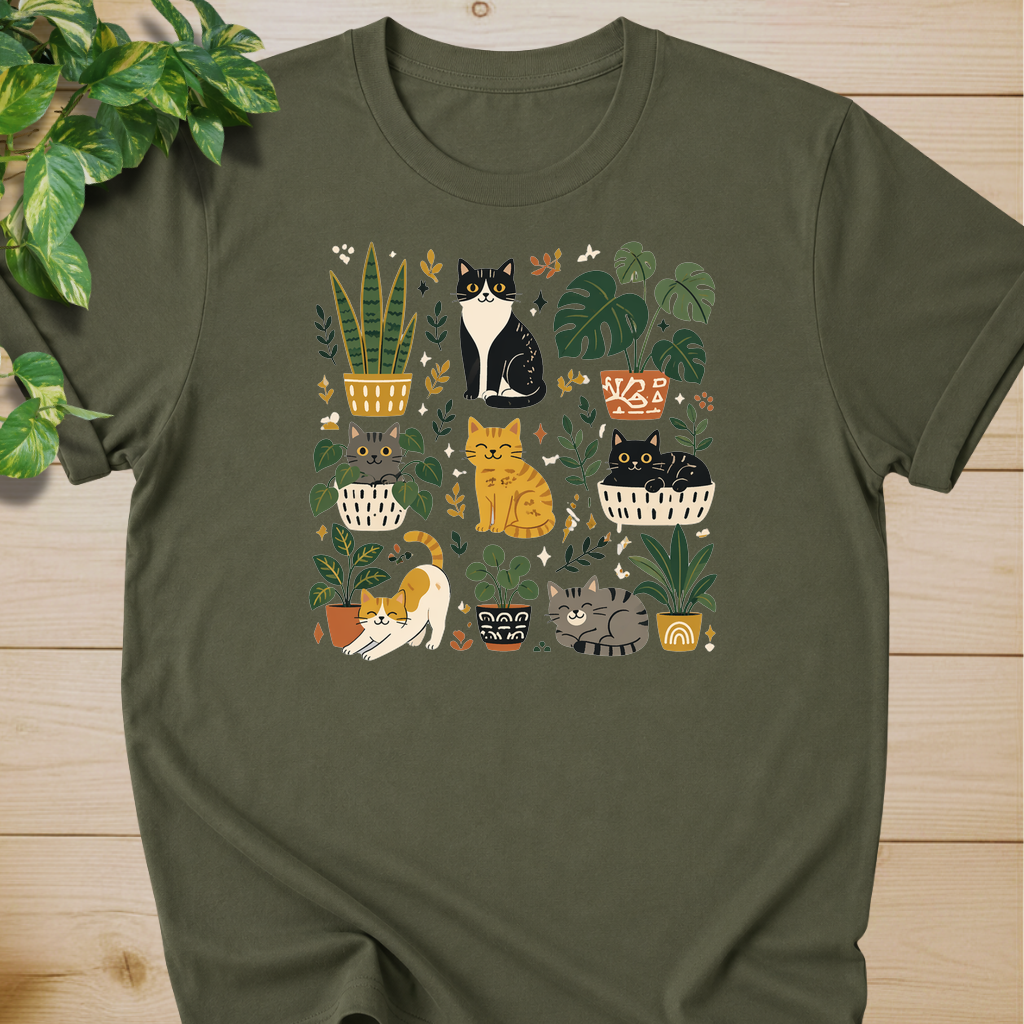 Cats & Houseplants #2 T-shirt