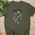 Variegated Monstera Skeleton  #2 T-shirt