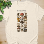 Mushroom Botanical Illustration #3 T-shirt