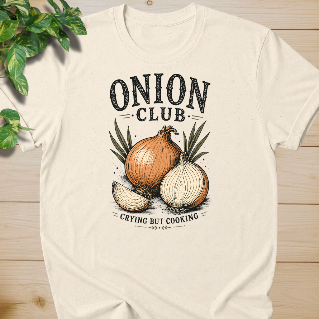 Onion Club – Crying But Cooking T-shirt