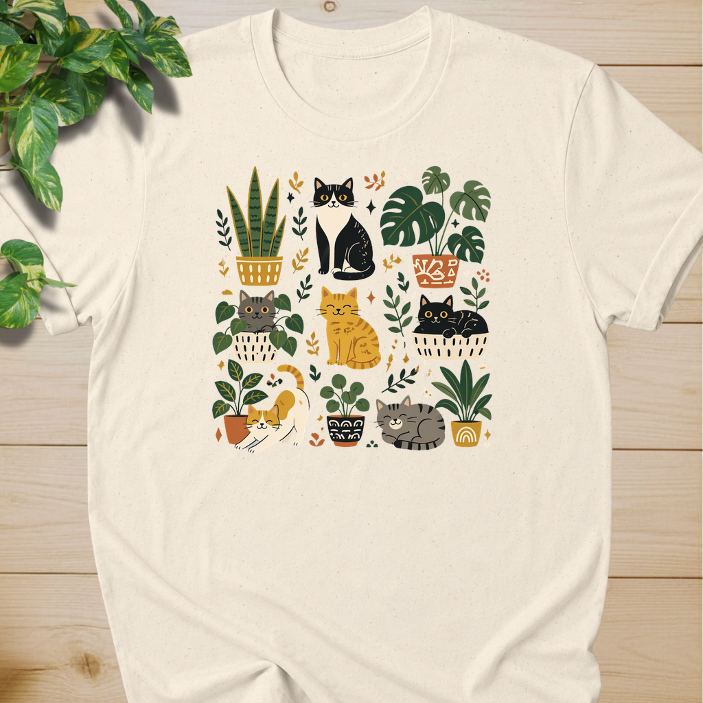 Cats & Houseplants #2 T-shirt