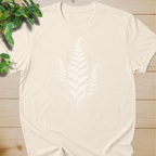 Linocut Minimal Fern T-shirt