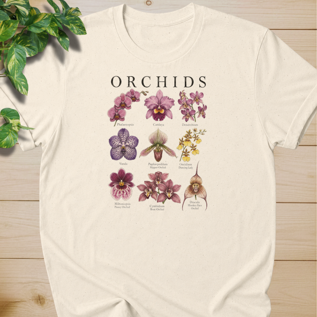 Orchids Type T-shirt