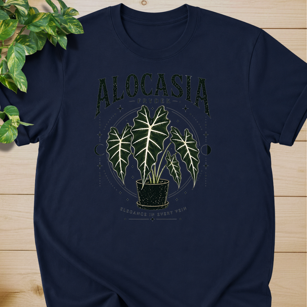 Alocasia Frydek – Elegance in Every Vein Graphic