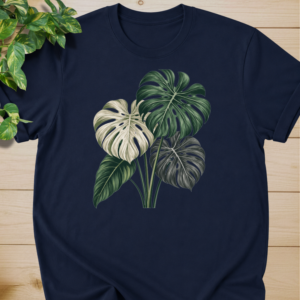 Monstera Leaf Botanical #2 T-shirt