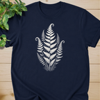 Linocut Minimal Fern T-shirt