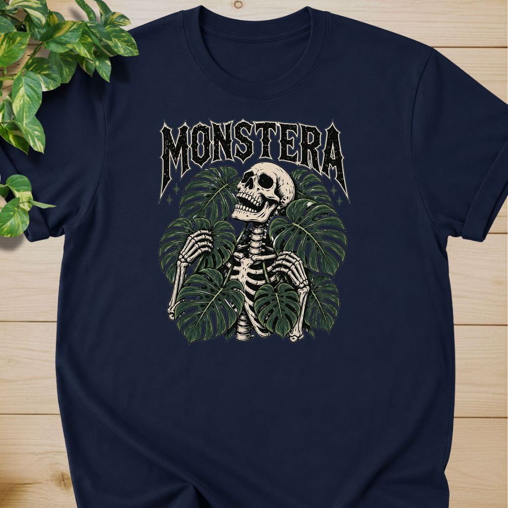 Monstera Skeleton T-shirt