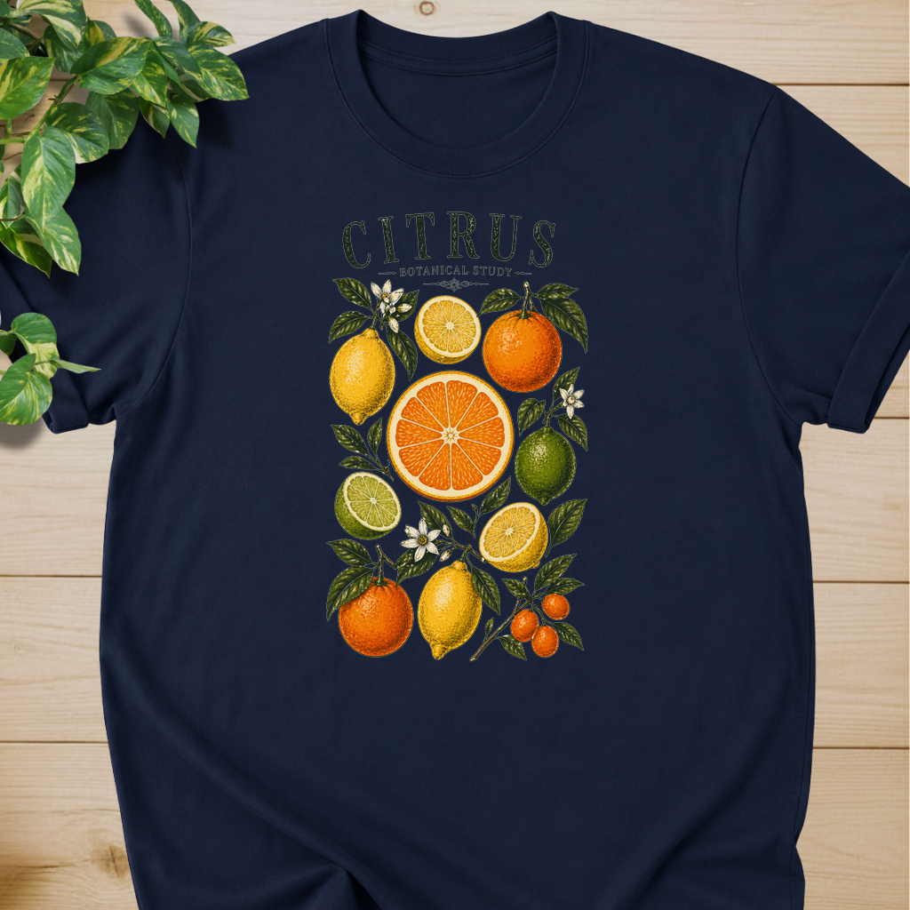 Citrus Botanical Study T-shirt