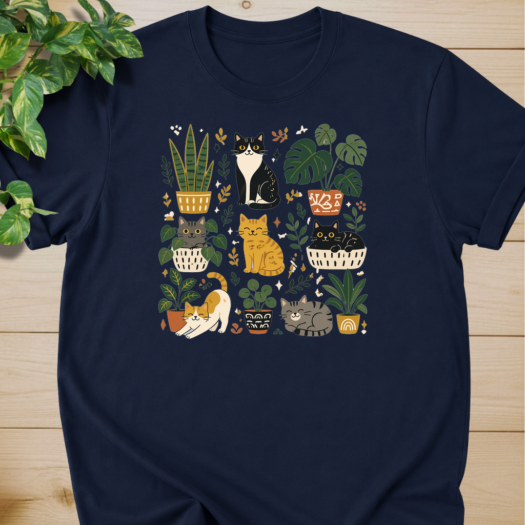 Cats & Houseplants #2 T-shirt