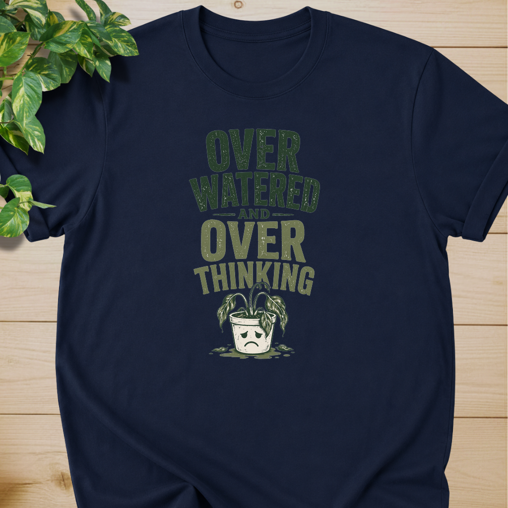 Overwatered And Overthinking T-shirt