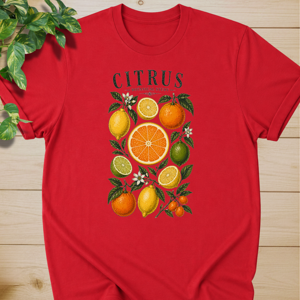 Citrus Botanical Study T-shirt