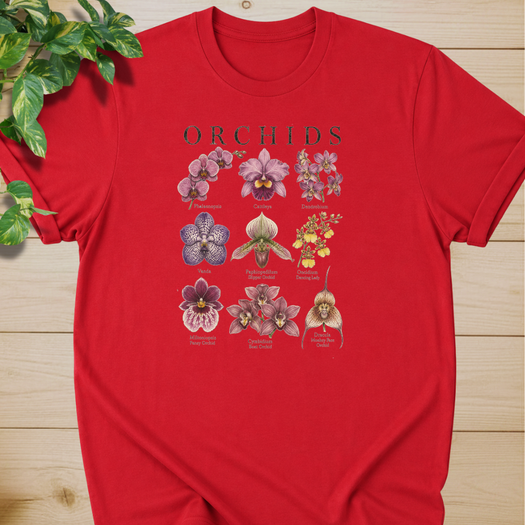 Orchids Type T-shirt