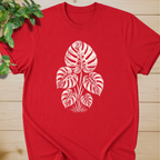 Linocut Monstera T-shirt