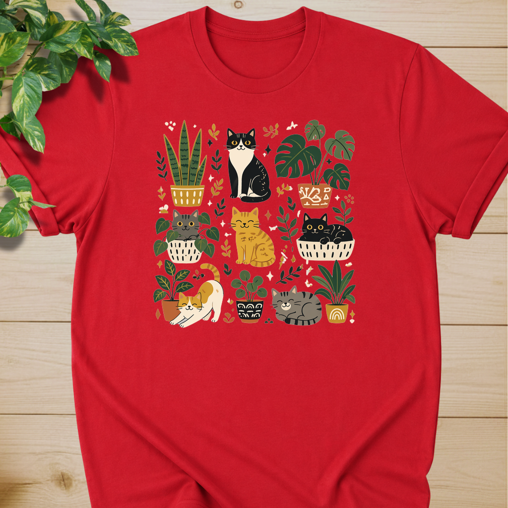 Cats & Houseplants #2 T-shirt