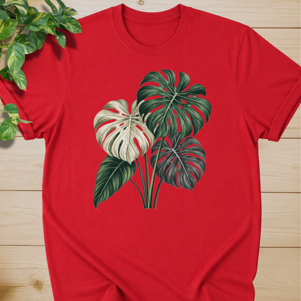 Monstera Leaf Botanical #2 T-shirt