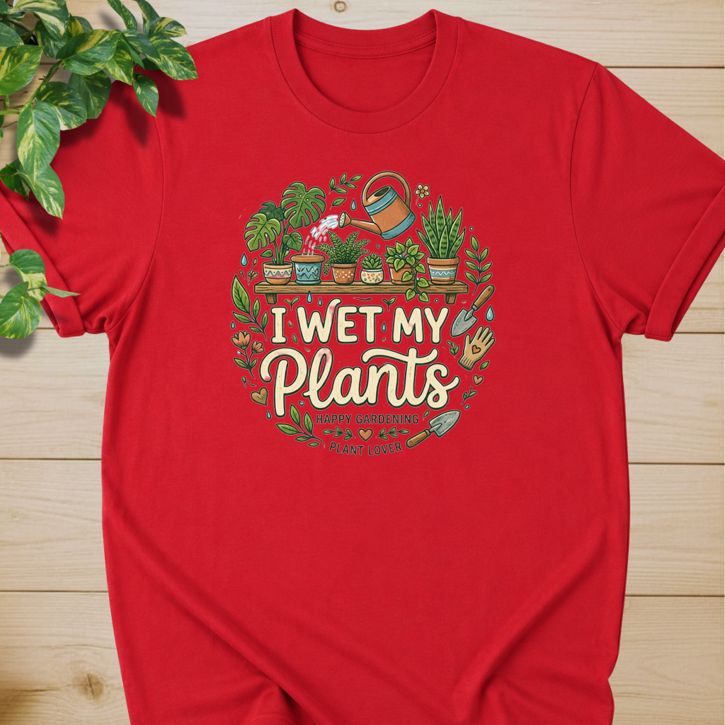 I Wet My Plants #2 T-shirt