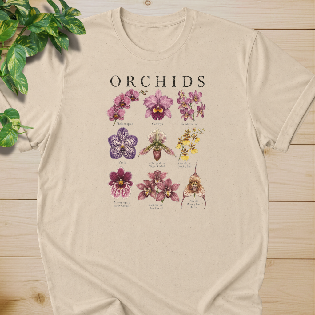 Orchids Type T-shirt
