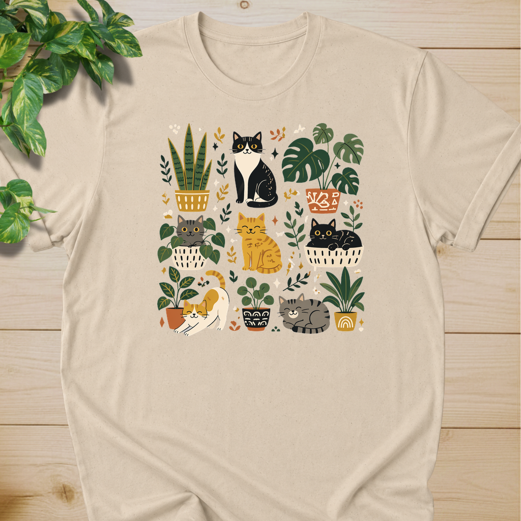 Cats & Houseplants #2 T-shirt