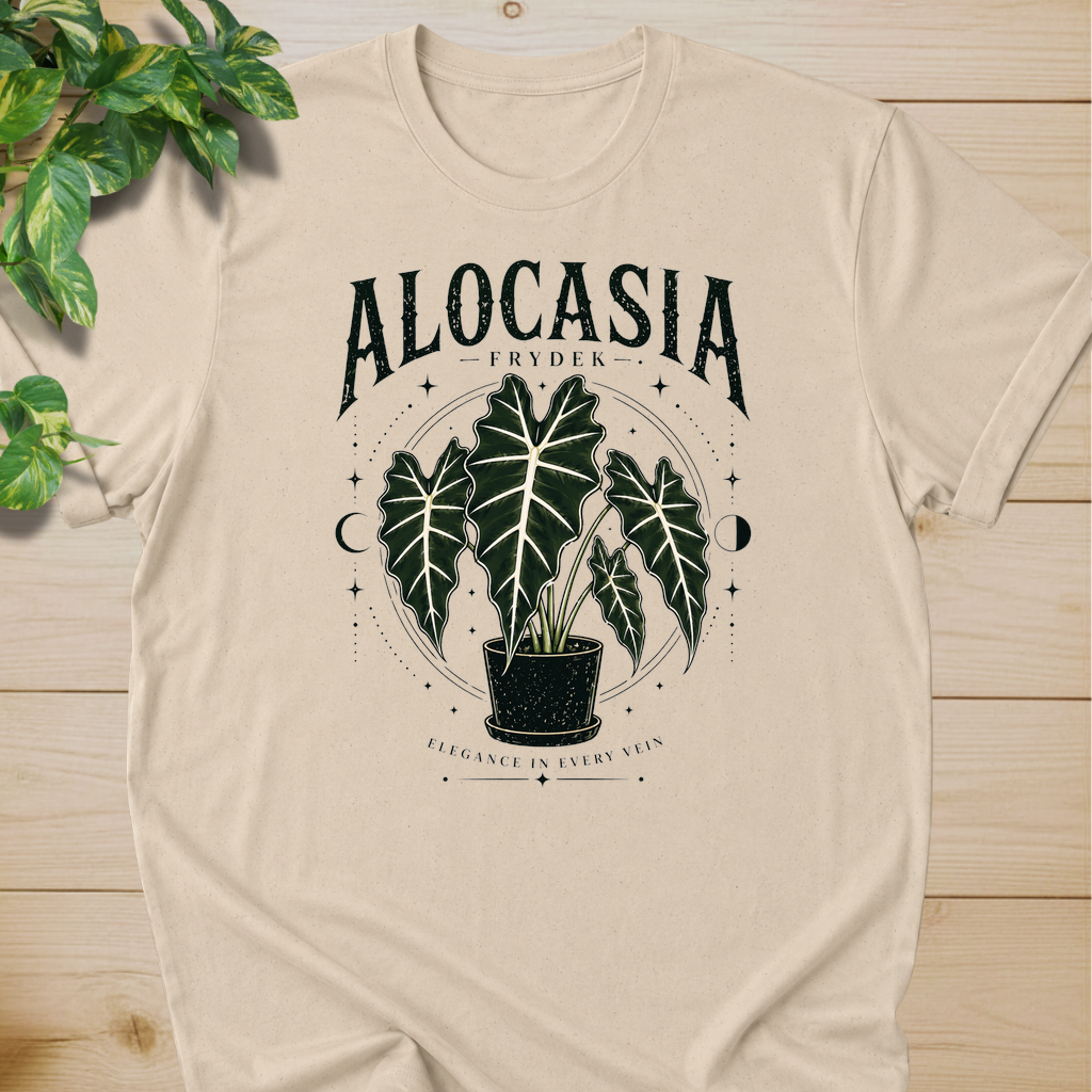 Alocasia Frydek – Elegance in Every Vein Graphic