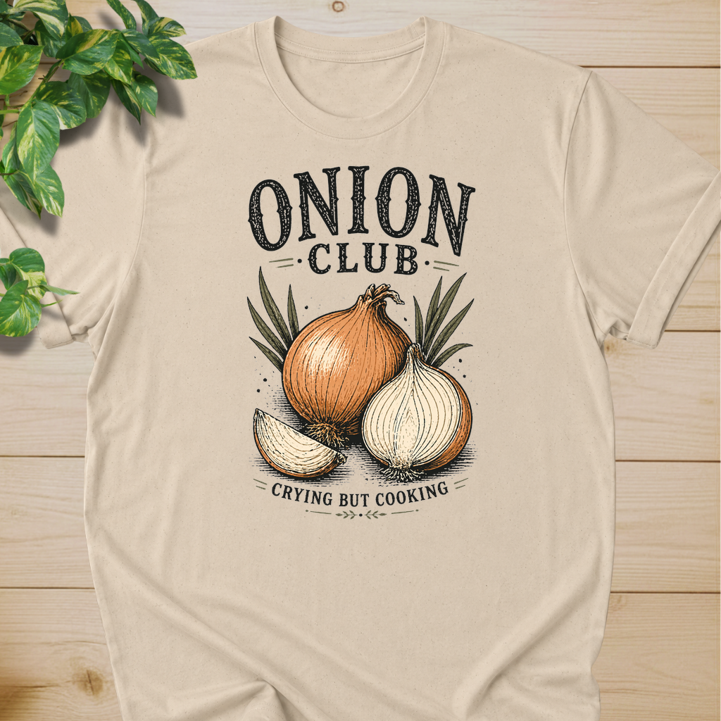 Onion Club – Crying But Cooking T-shirt