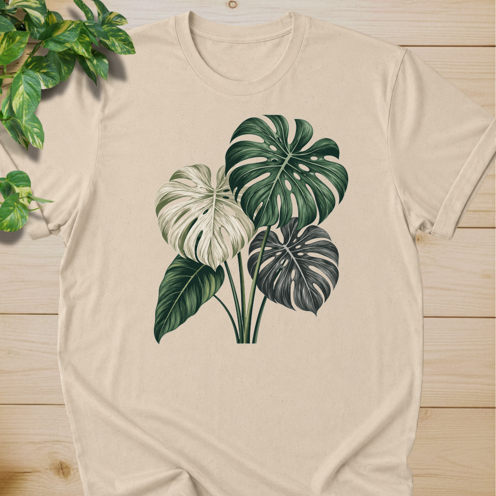 Monstera Leaf Botanical #2 T-shirt