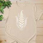 Linocut Minimal Fern T-shirt