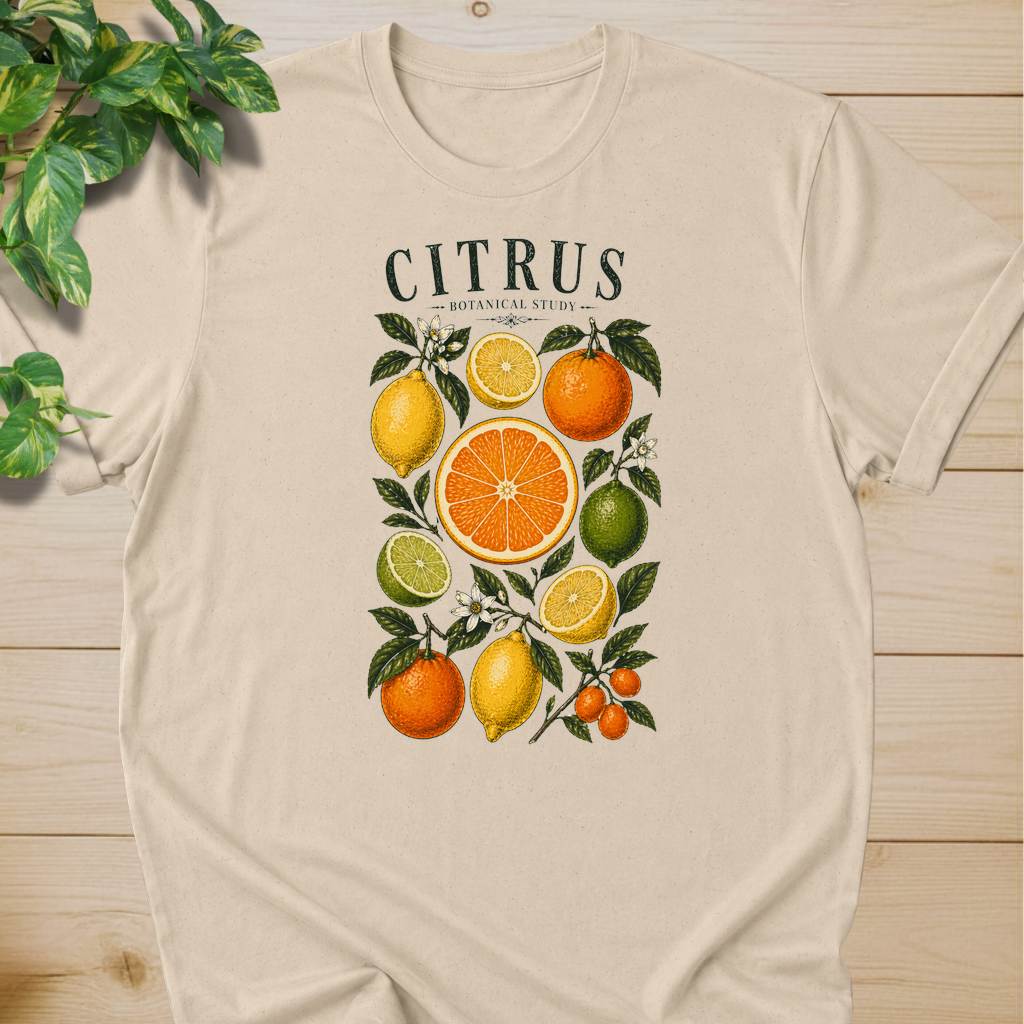 Citrus Botanical Study T-shirt