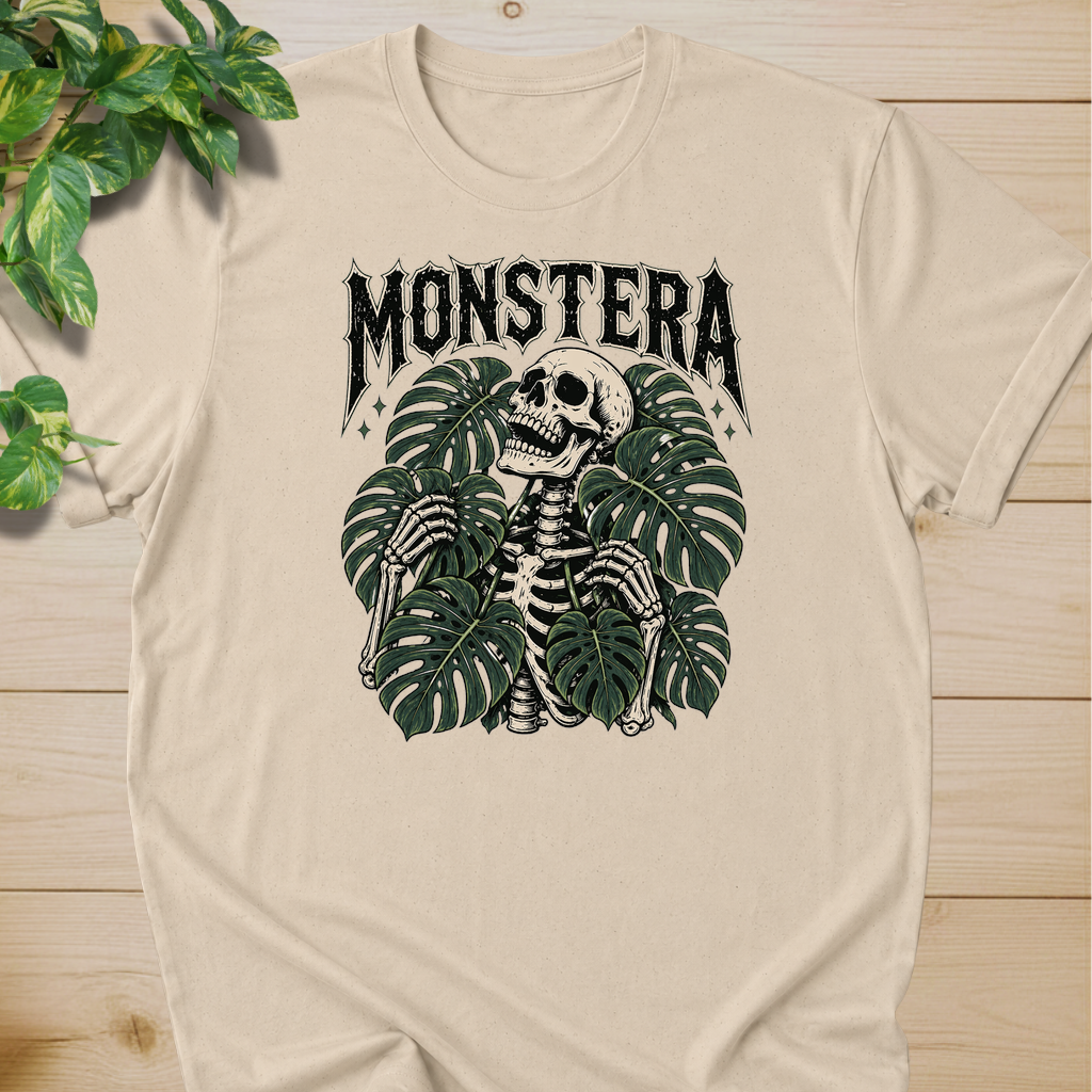 Monstera Skeleton T-shirt