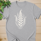 Linocut Minimal Fern T-shirt