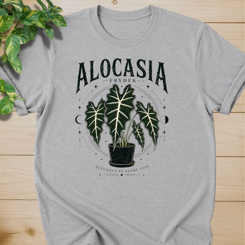 Alocasia Frydek – Elegance in Every Vein Graphic