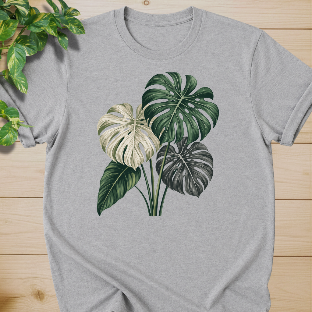 Monstera Leaf Botanical #2 T-shirt