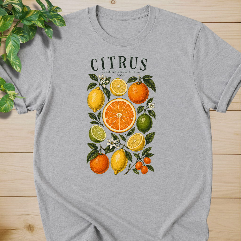Citrus Botanical Study T-shirt