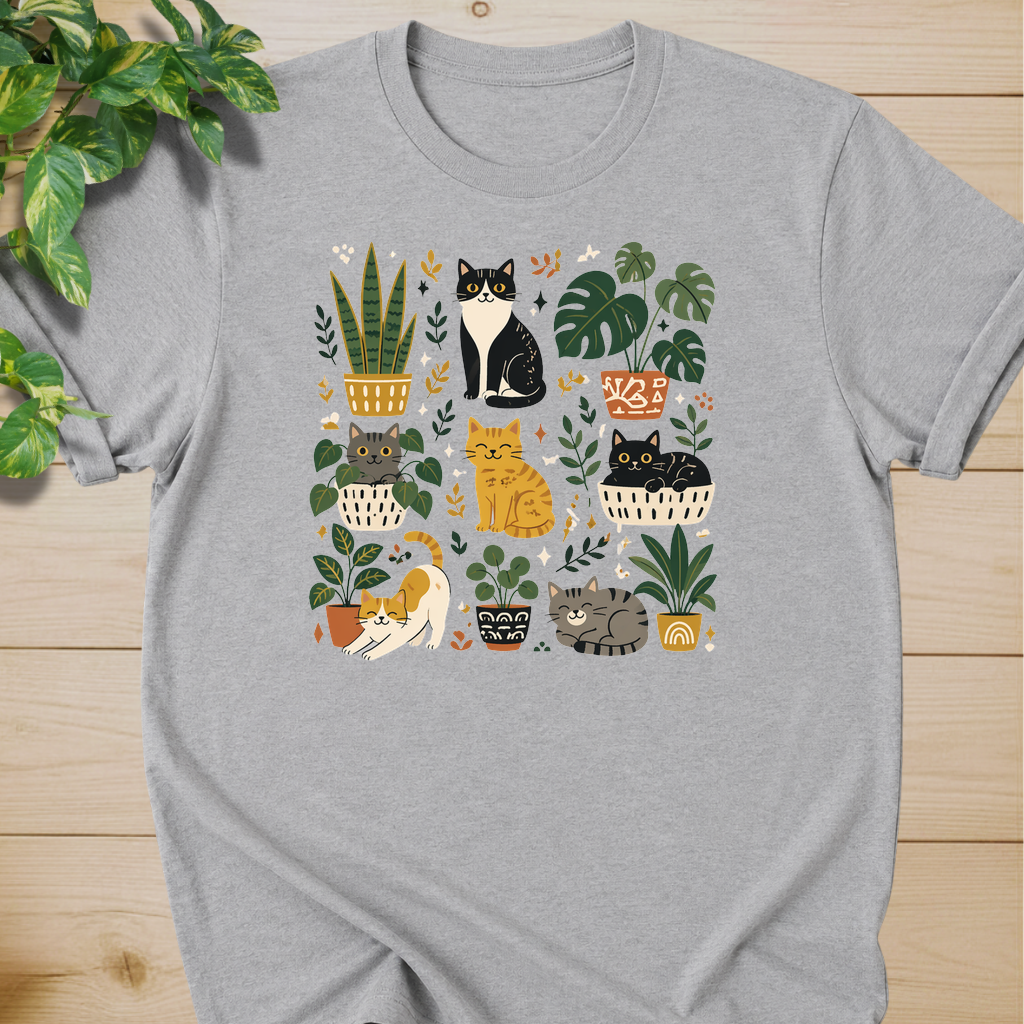 Cats & Houseplants #2 T-shirt