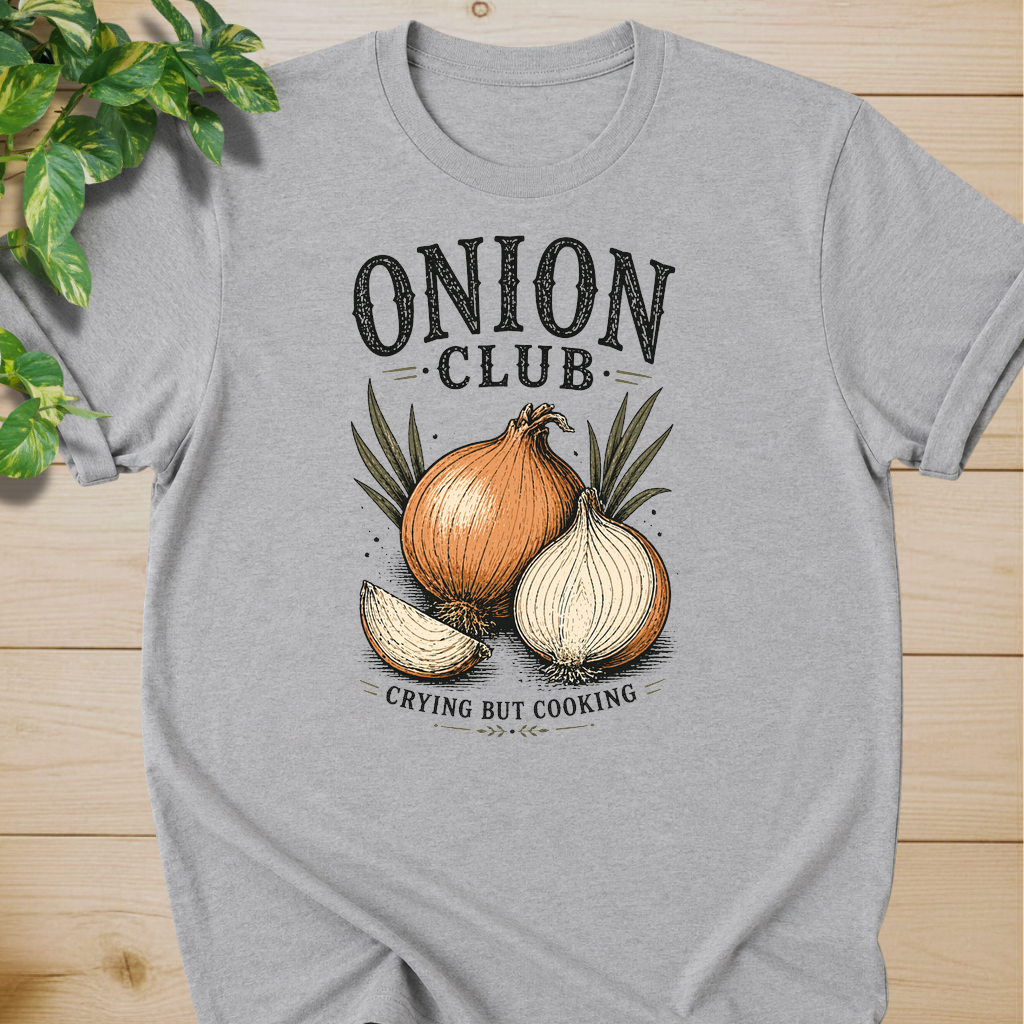 Onion Club – Crying But Cooking T-shirt