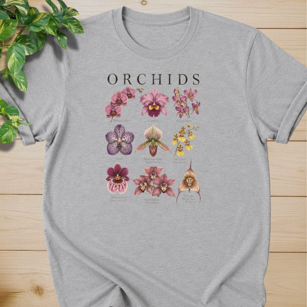 Orchids Type T-shirt