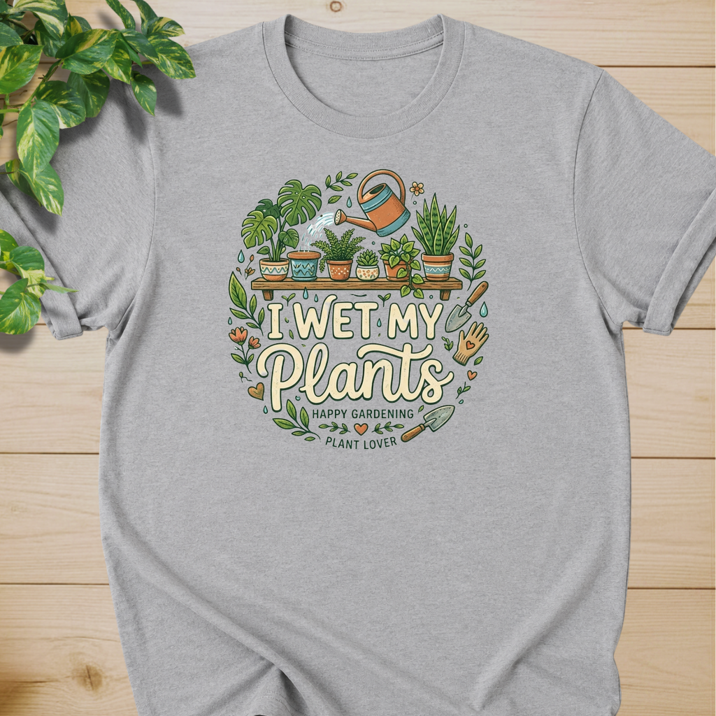 I Wet My Plants #2 T-shirt